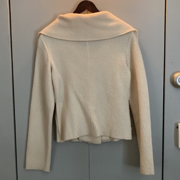 Ivory / Cream wool le chateau Jacket - Picture 4 of 5